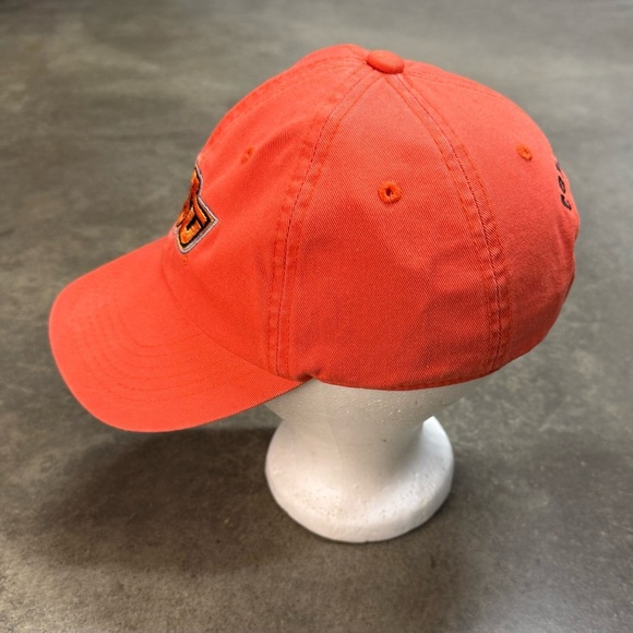 Vintage OSU Oklahoma State Cowboys Orange Hat Cap Embroidered Adjustable NCAA - Picture 4 of 8